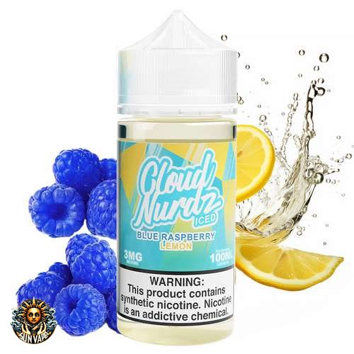 Cloud-Nurdz-Iced-Blue-Raspberry-Lemon-E-Liquid-100ml-1