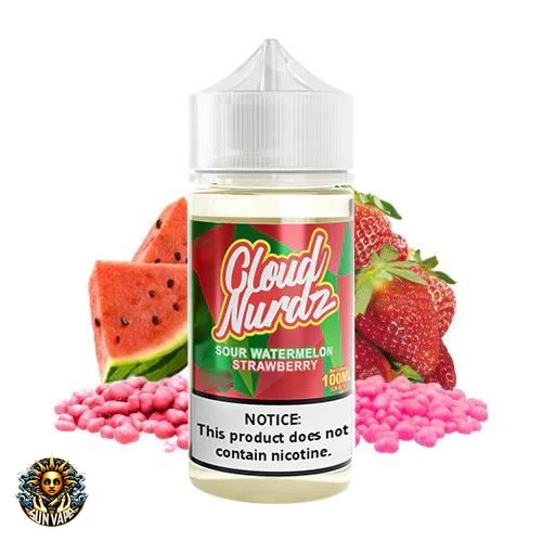 Cloud-Nurdz-Sour-Watermelon-Strawberry-E-Liquid-100ml-1