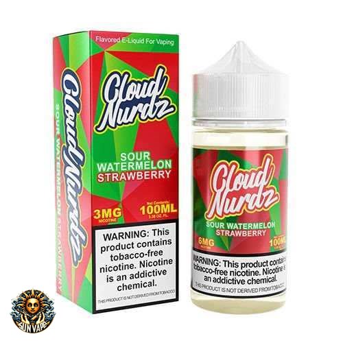 Cloud-Nurdz-Sour-Watermelon-Strawberry-E-Liquid-100ml-2