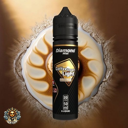 Diamond Mist Coffee Cream Light Salt Nic 50ml