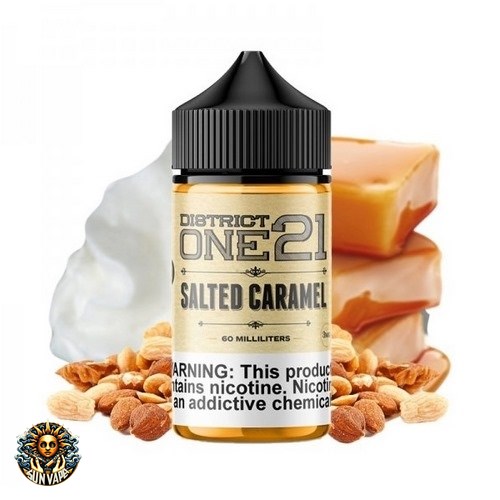 Five Pawns District One21 - Salted Caramel eliquid