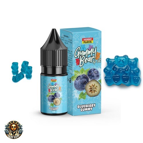 Horny Flava Blueberry Gummy Salt Nic (1)