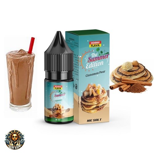 Horny Flava Cinnamon Pear Summer Edition Salt Nic (1)