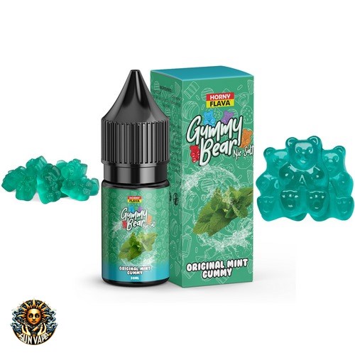 Horny Flava Mint Gummy Salt Nic (1)