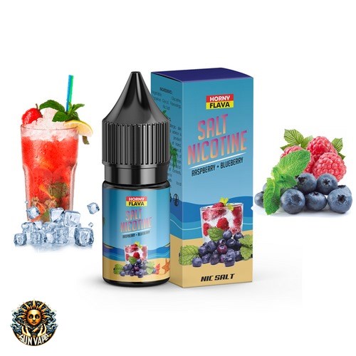 Horny Flava Raspberry Blueberry Summer Edition Salt Nic (1)