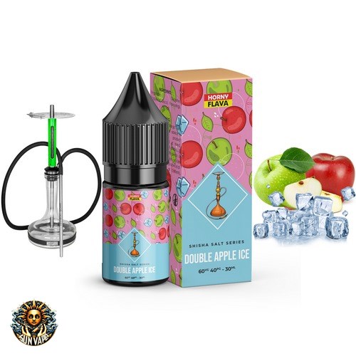 Horny Flava Shisha Double Apple Ice Salt Nic