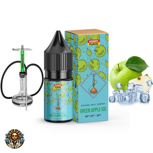 Horny Flava Shisha Green Apple Ice Salt Nic