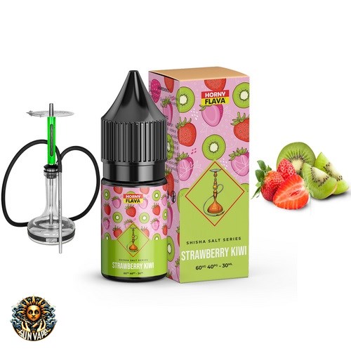 Horny Flava Shisha Strawberry Kiwi Salt Nic (1)