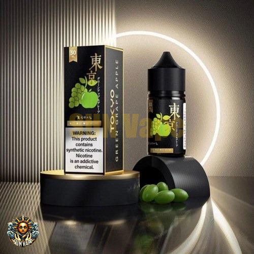 Tokyo (Golden Series) – Green grape apple Salt Nic (1)