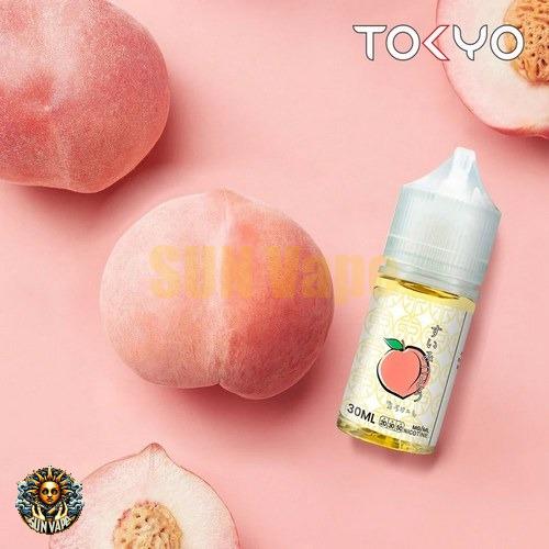 Tokyo Iced Peach Salt Nic (1)