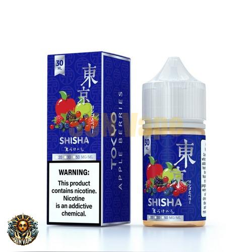 Tokyo Silver Shisha Apple Berries Salt Nic