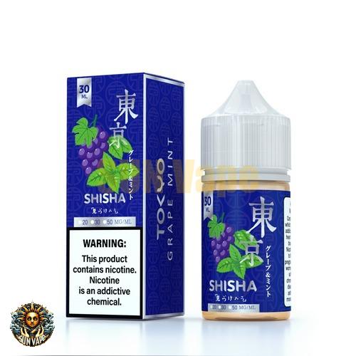 Tokyo Silver Shisha-Grape Mint Salt Nic