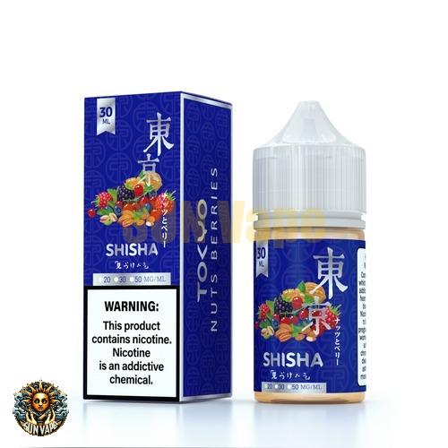Tokyo Silver Shisha Nuts Berries Salt Nic