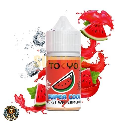 Tokyo Super Cool Burst Watermelon Salt Nic (1)