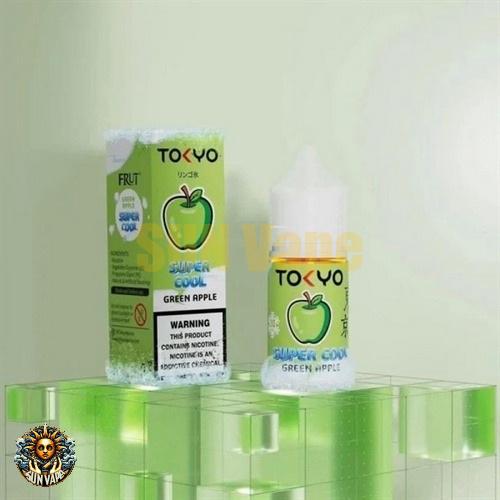 Tokyo Super Cool Green Apple Salt Nic (1)