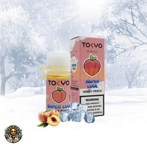 Tokyo Super Cool Honey Peach Salt Nic (1)