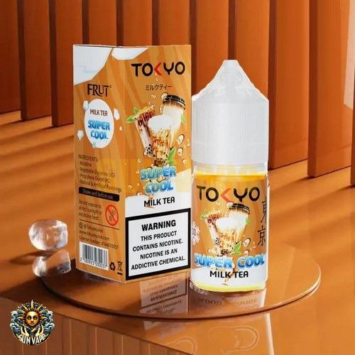 Tokyo Super Cool Milk Tea Ice Salt Nic (1)