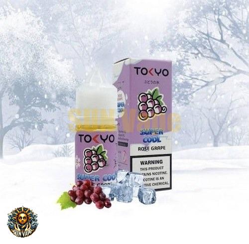Tokyo Super Cool Rose Grape Salt Nic (1)
